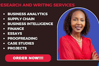 do business analytics, supply chain analytics, business intelligence and finance
