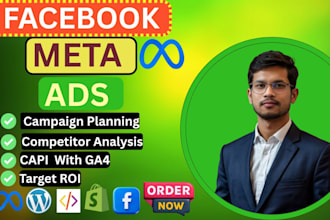 setup facebook meta ads campaign, meta ads creative, ads for sales, leads