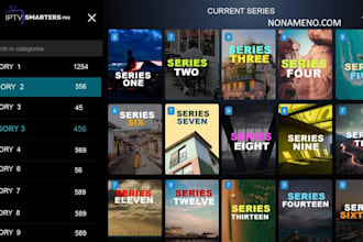 rebrand iptv app, build smart tv app, vod app, p2p iptv with payment gateway