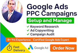 setup google ads PPC campaigns