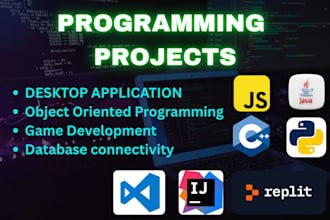 do java programming, projects, debugging and oop tasks