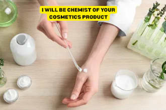 be chemist of your cosmetics product