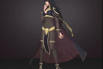 mmd character, mmd rigging, repair or convert any model to mmd or blend format