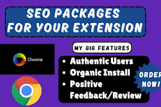 do a chrome extension downloads, chrome  promotion, marketing feedbacks firefox