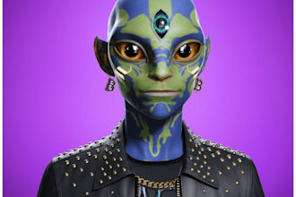 create unique 3d nft art, custom nft characters, and 1k, 10k, 3d nft collections