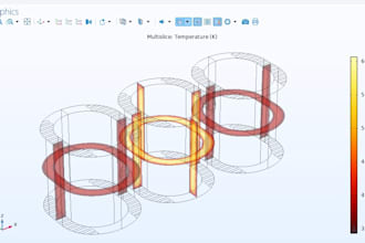 do 3d modelling, cfd, fea, and thermal analysis using comsol and ansys