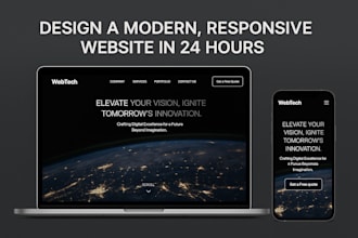 responsive landing page with tailwind or nextjs