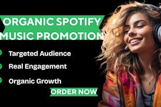 do organic spotify music promotion, spotify ads campaign