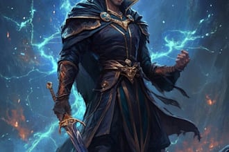 do an awesome dnd character, party or any fantasy character
