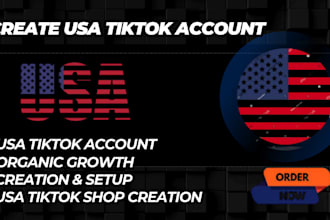 create USA tiktok account, tiktok USA account, USA tiktok