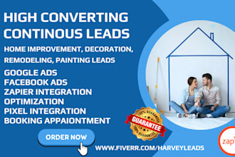generate converting home improvement leads remodeling decoration painting leads