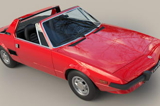 3d car modelling with interiors,realistic 3d rendering