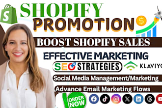promote shopify store shopify marketing sales funnel to increase shopify sales