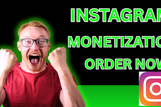 do instagram monetization tiktok, youtube channel and edit reel post in 24 hours