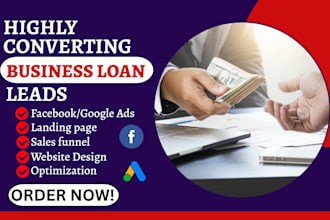 business loan leads mca leads business loan lead  mortgage leads go high level