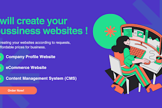 create your bussiness website ideas
