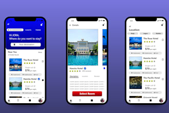 create hotel booking, hotel app, travel app, booking app development in flutter