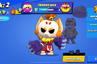 push your brawler to tier max in brawl stars for cheap
