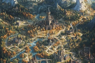 be your the best fantasy map designer if you choose me once