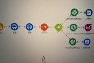 be expert ai workflow automation make com n8n zapier integration specialist