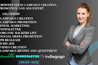 drive your gofundme, kickstarter, indiegogo to real and active donors