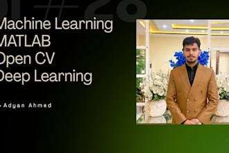 do computer vision and machine learning projects