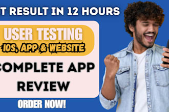 test and review your website, android game, app