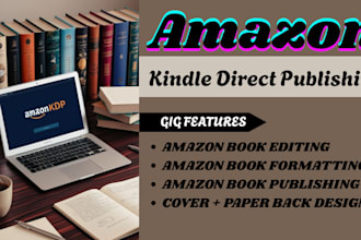do amazon kdp cookbook publishing, kindle self publishing