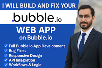 be your bubble io developer for mvps and web apps