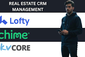 setup kvcore lofty CRM follow up boss chime real estate idx website