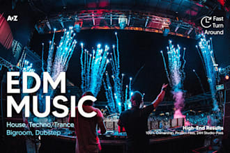 be your high quality edm ghost music producer