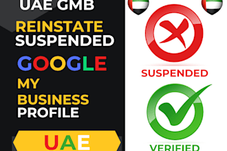 reinstate and fix suspended google my business profile, uae