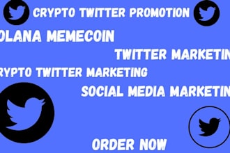 do crypto twitter promotion,dex,solana memecoin for fast growth