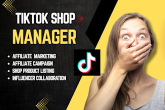 setup tiktok shop, facebook, instagram shop product listing, affiliate marketing