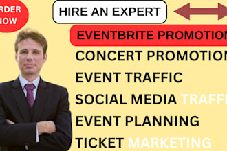 promote your event ticket sales, mlm promotion resident advisor, website, book