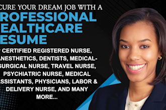 write healthcare resume, midwife registered nurse pharmacist dentist medical cv