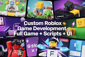 develop full roblox game roblox game development roblox game