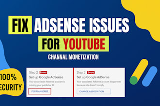 fix youtube monetization issue, reused content, copyright and adsense