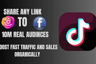 repost and share link to 6m user crypto, website, app, fb, music,tiktok follower
