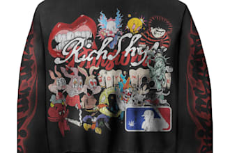 make fire design for your clothing brand