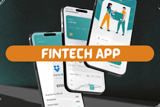 develop fintech app payment app bank app loan app fintech website neobank app