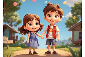 write cute kids stories with ai