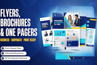 design a professional product catalog, sell sheet and marketing brochure