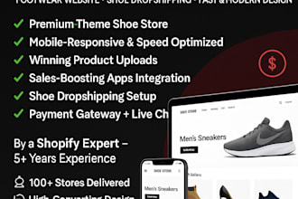 build profitable shoe shopify store footwear store footwear website shoes store