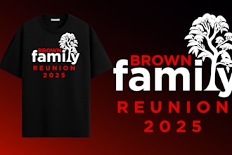 design custom family reunion t shirts with fun, matching styles