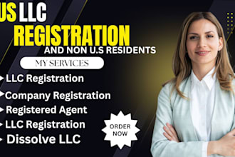 do llc registration ein number for US and non us resident, business registration