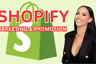 boost shopify store sales, etsy store, ebay amazon store ecommerce marketing ads