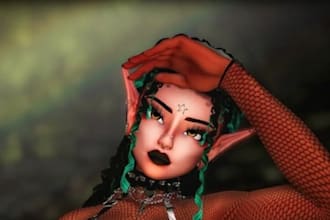 create custom vrchat avatar 3d vrc characters femboy avatar anime style avatar
