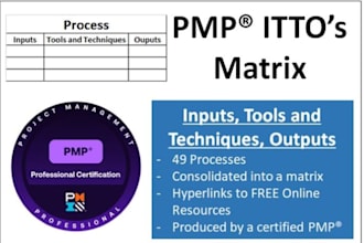 provide a pmp itto matrix