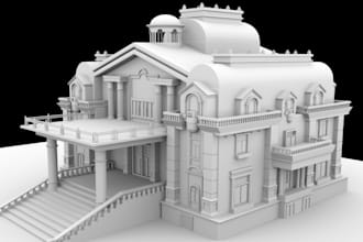 create 3d terrain minis, medieval castle, modular tabletop molds wargames print